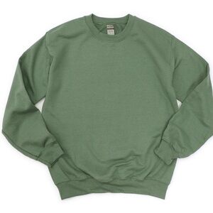 Gildan Unisex Olive Crewneck Sweater